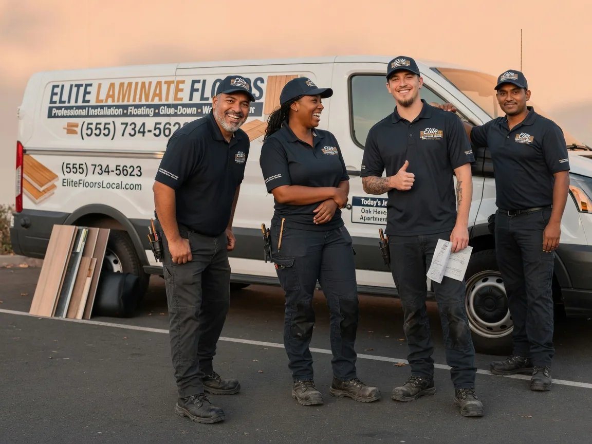 Laminate flooring installation company in Granville, OH